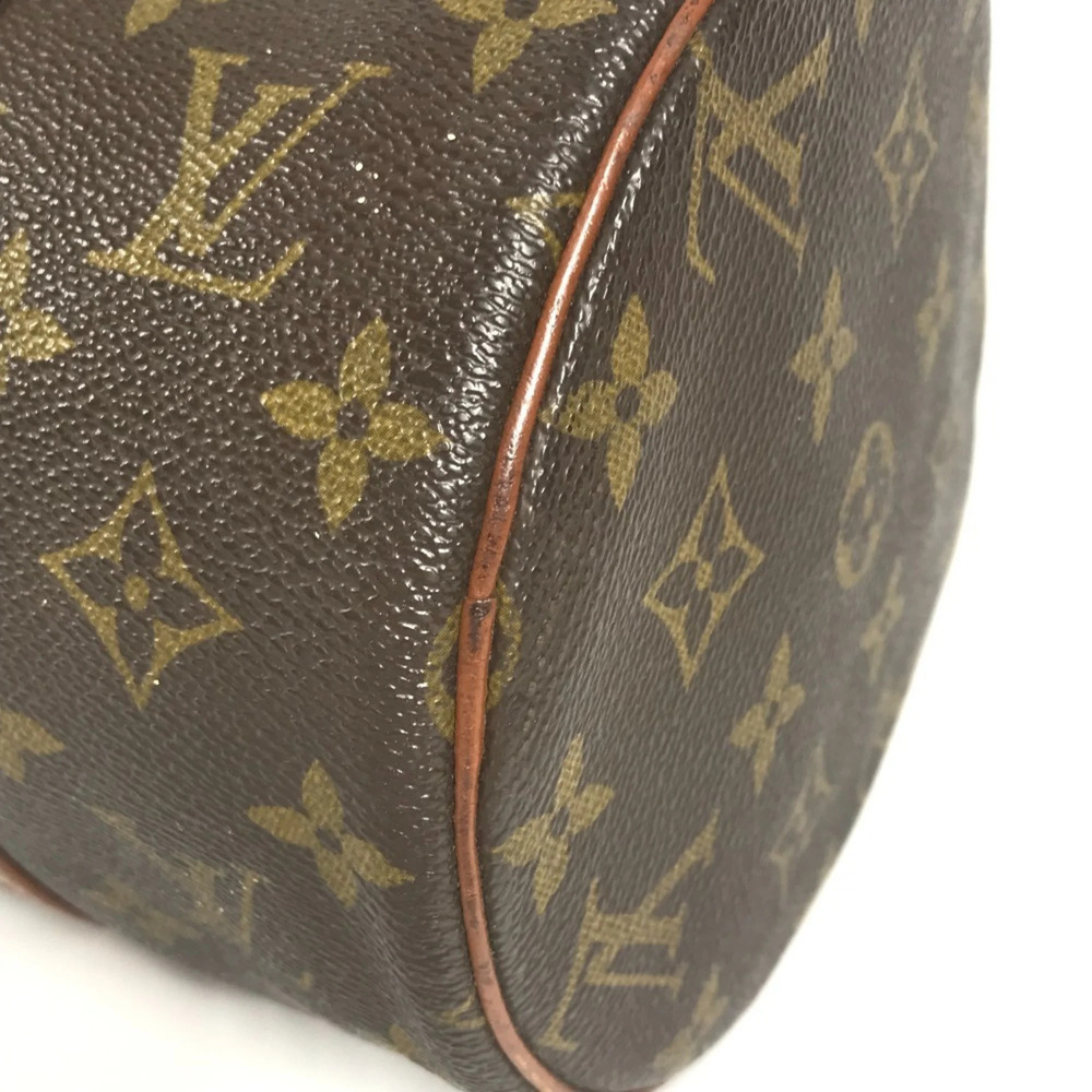 LOUIS VUITTON Brown Monogram Canvas Papillon 30 Shoulder Bag - Picture 6 of 16